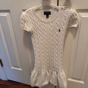 White Sweater dress